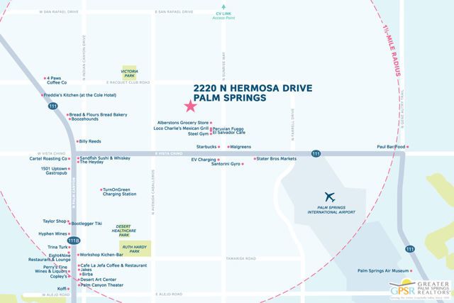 2220 N Hermosa Drive, Palm Springs, CA 92262