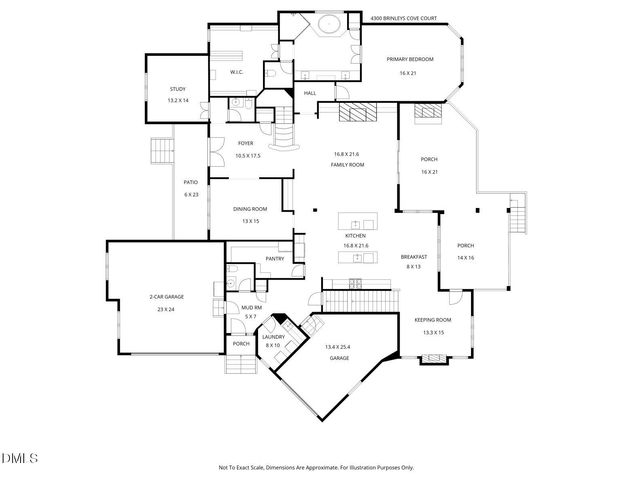 4300 Brinleys Cove Court, Raleigh, NC 27614