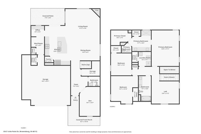 6843 Sable Point Drive, Brownsburg, IN 46112