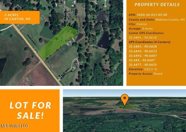 0 W Hwy 16 West, Canton, MS 39046
