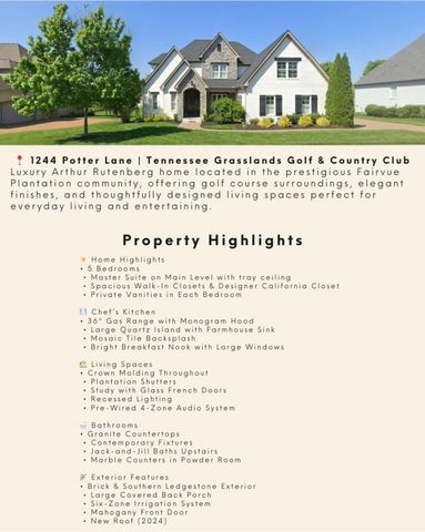 1244 Potter Ln, Gallatin, TN 37066