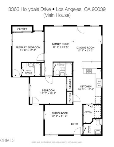 3363 Hollydale Drive, Los Angeles, CA 90039