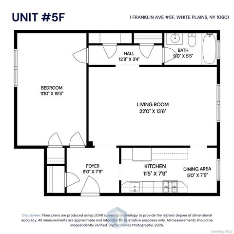 1 Franklin Avenue 5F, White Plains, NY 10601