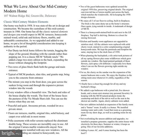 107 WALNUT RIDGE RD, Greenville, DE 19807