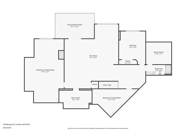 542 Berwyn DRIVE, Fontana, WI 53125