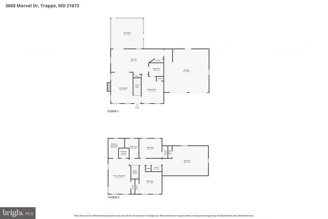 3868 MARVEL DR, Trappe, MD 21673