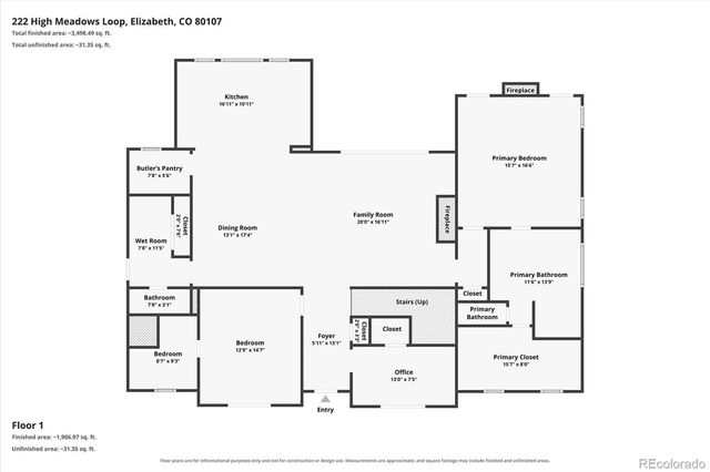 222 High Meadows Loop, Elizabeth, CO 80107