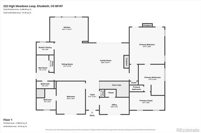 222 High Meadows Loop, Elizabeth, CO 80107