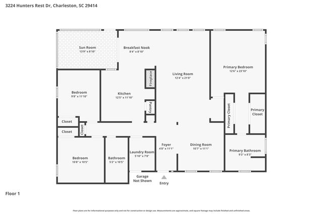 3224 Hunters Rest Drive, Charleston, SC 29414