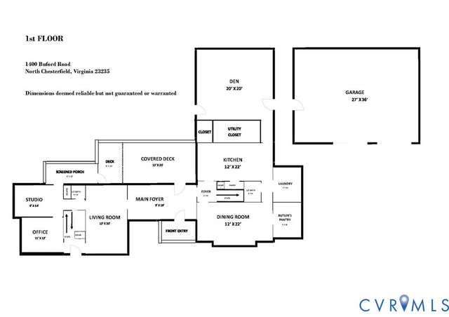 1400 Buford Rd, North Chesterfield, VA 23235