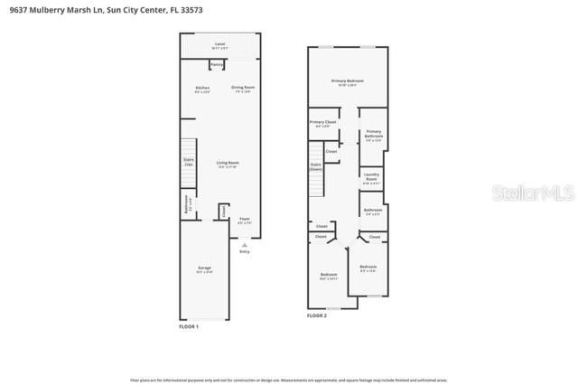 9637 MULBERRY MARSH LANE, Sun City Center, FL 33573