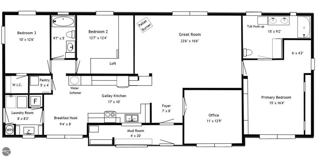 Image 14 of property listing at 464 N Rolland Road, Weidman, MI 48893