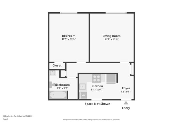 21 Staples Ave 23, Everett, MA 02149