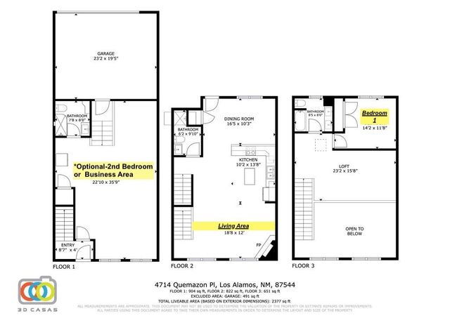 4714 Quemazon Place, Los Alamos, NM 87544