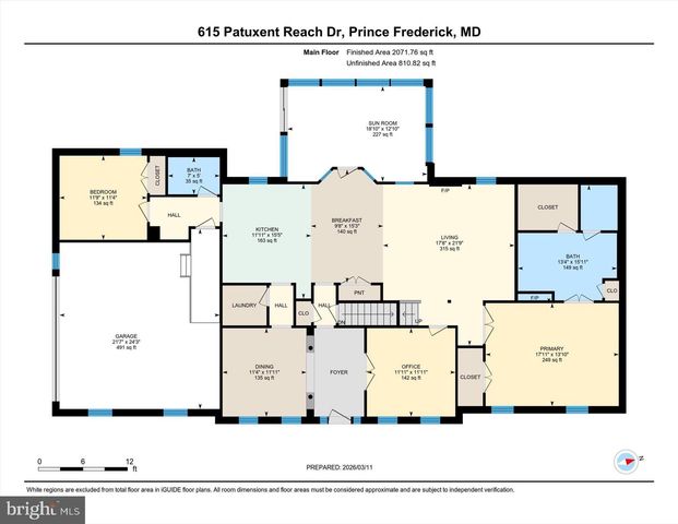 615 PATUXENT REACH DR, Prince Frederick, MD 20678