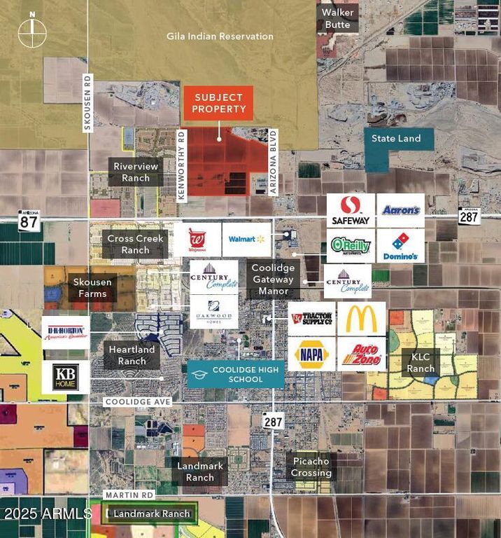 557 E HIGHWAY 287 Road -, Coolidge, AZ 85128 — photo 2