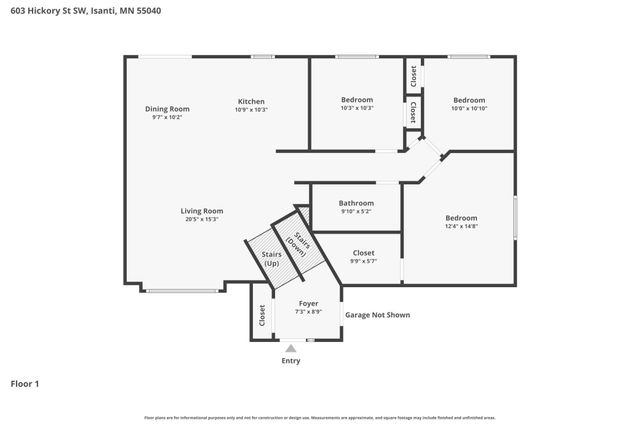 603 Hickory Street SW, Isanti, MN 55040