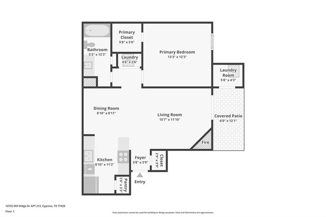 12755 Mill Ridge Drive 213, Cypress, TX 77429