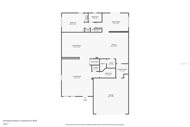 831 NEPTUNE POINTE LANE, Kissimmee, FL 34744