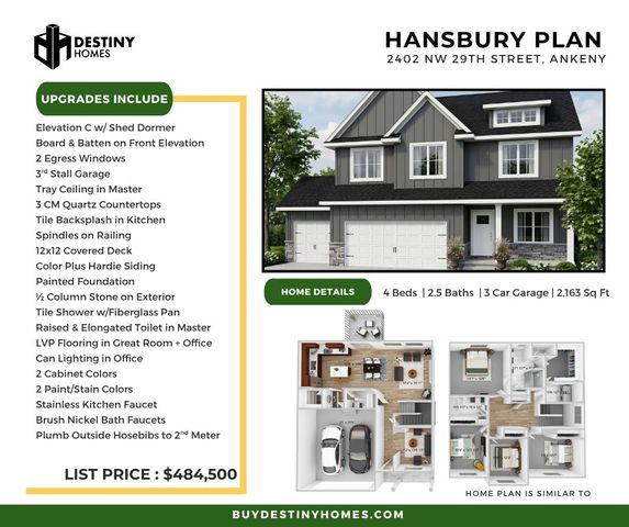 2402 NW 29th Street, Ankeny, IA 50023