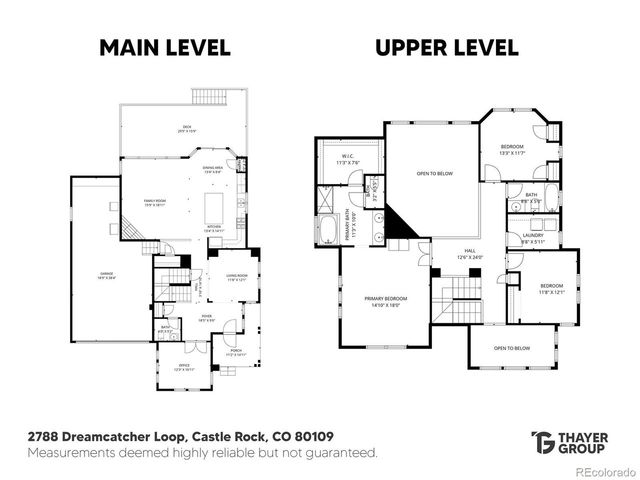 2788 Dreamcatcher Loop, Castle Rock, CO 80109