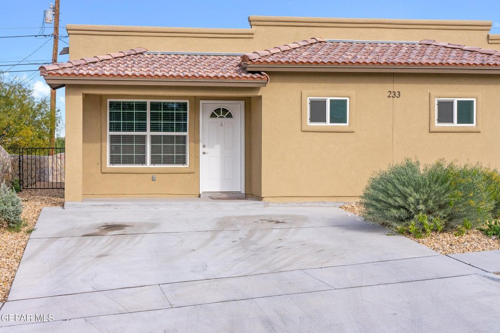 233 Atlantic Road A, El Paso, TX 79922