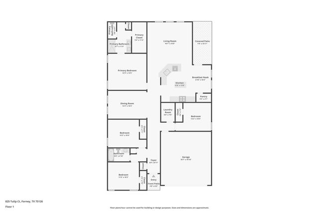 825 Tulip Court, Forney, TX 75126