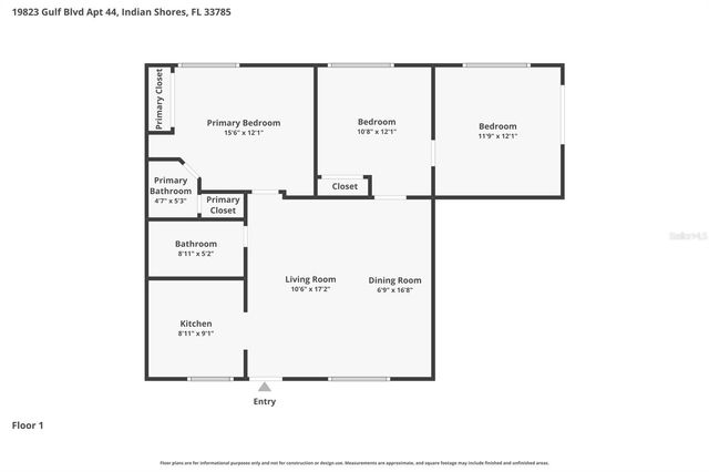 19823 GULF BOULEVARD 44, Indian Shores, FL 33785