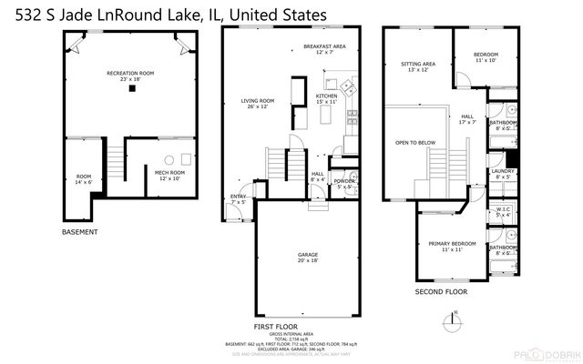 532 S Jade Lane, Round Lake, IL 60073