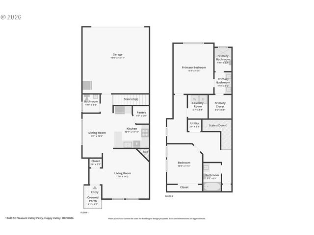 11489 Se PLEASANT VALLEY Pkwy, Happy Valley, OR 97086