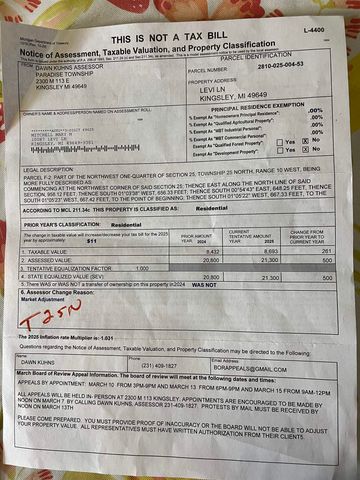 10299 Levi Lane, Kingsley, MI 49649