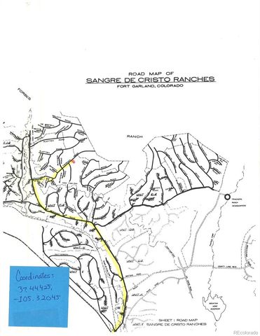 Lot 7265 Tiernan Road, Fort Garland, CO 81133