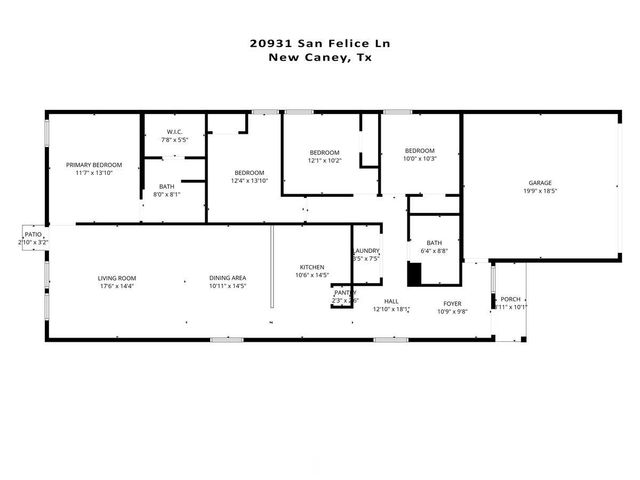 20931 San Felice Lane, New Caney, TX 77357