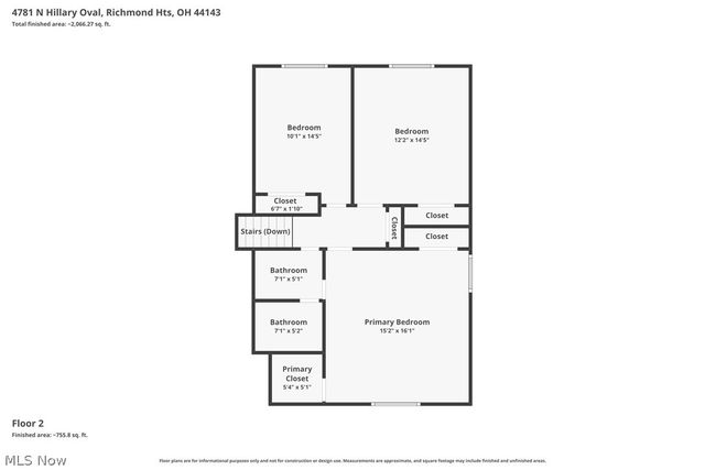 4781 N Hillary Oval, Richmond Heights, OH 44143