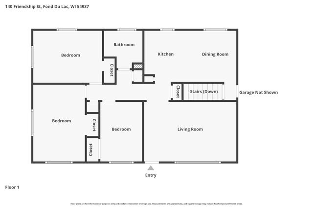 140 FRIENDSHIP STREET, North Fond Du Lac, WI 54937