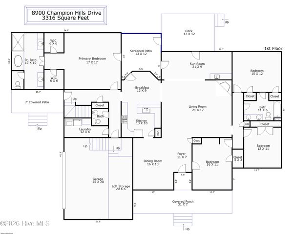 8900 Champion Hills Drive, Wilmington, NC 28411