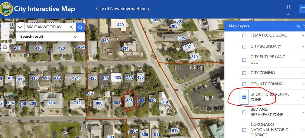 806 OAKWOOD AVENUE, New Smyrna Beach, FL 32169