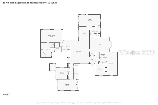 28 Beach Lagoon Road W, Hilton Head Island, SC 29928