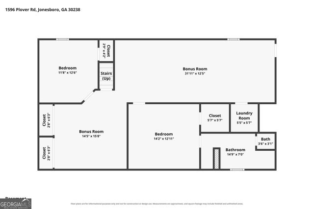 1596 Plover Road, Jonesboro, GA 30238