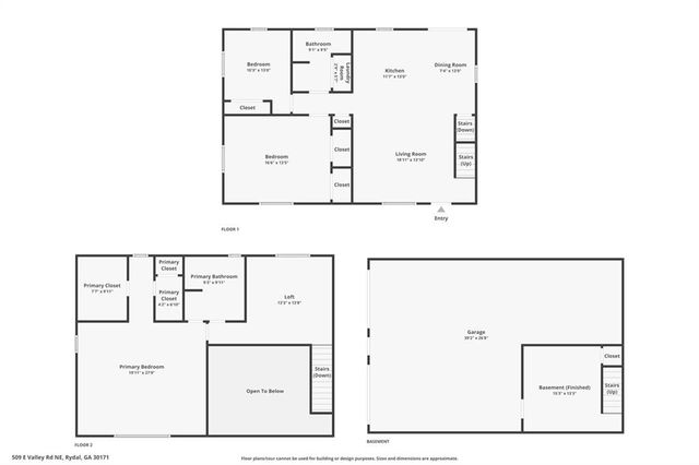 509 E Valley Road NE, Rydal, GA 30171