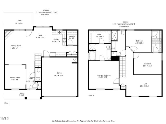 273 Moonstone Court, Gibsonville, NC 27249
