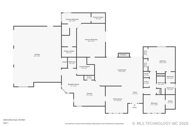 2168 S 433 Road, Pryor, OK 74361