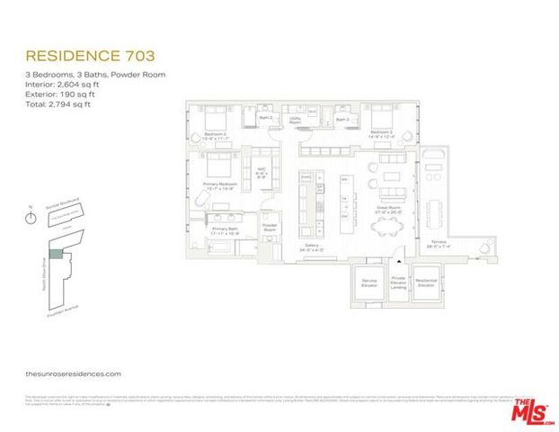 8420 W Sunset Boulevard 703, West Hollywood, CA 90069