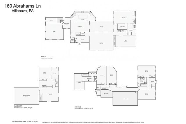 160 ABRAHAMS LN, Villanova, PA 19085