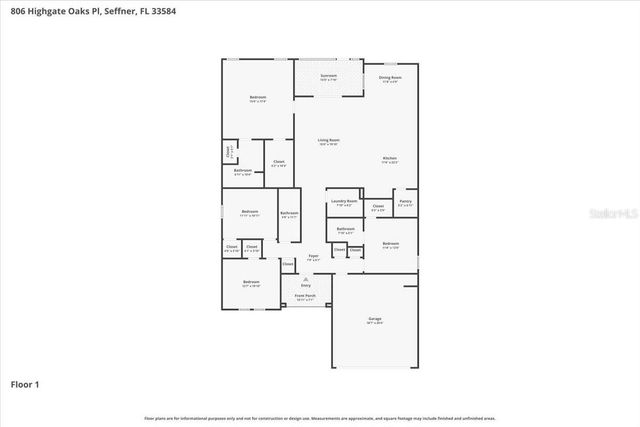 806 HIGHGATE OAKS PLACE, Seffner, FL 33584