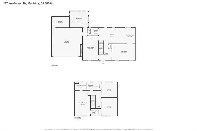 167 Knollwood Drive NW, Marietta, GA 30064