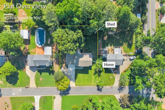 167 Knollwood Drive NW, Marietta, GA 30064