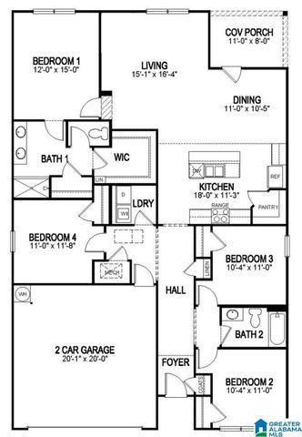 365 PINE RIDGE DRIVE, Odenville, AL 35120