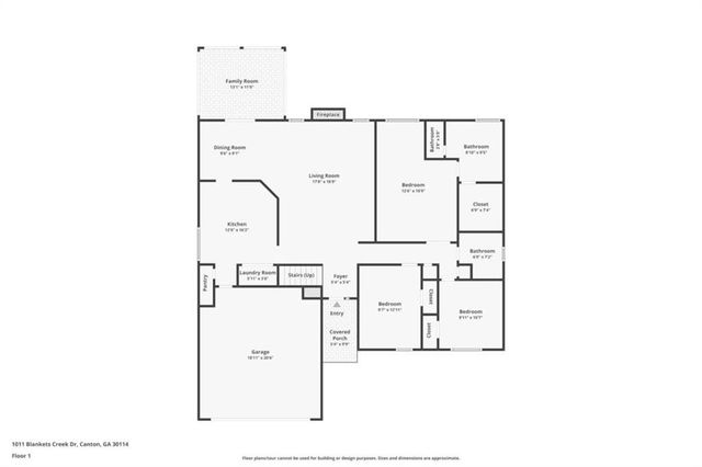 1011 Blankets Creek Drive, Canton, GA 30114