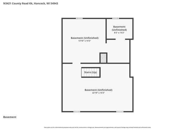 N3421 County KK Road, Hancock, WI 54943